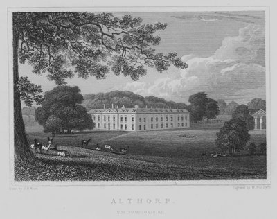 Althorp, Northamptonshire de John Preston Neale