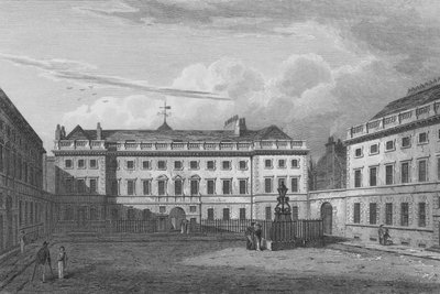 Hospital de San Bartolomé, Londres (grabado) de John Preston Neale