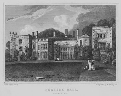 Bowling Hall, Yorkshire de John Preston Neale
