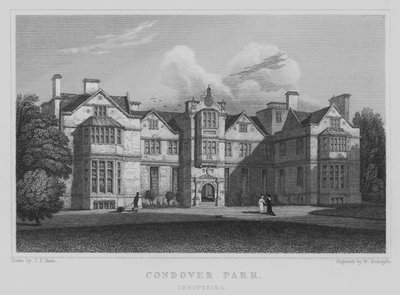 Condover Park, Shropshire de John Preston Neale