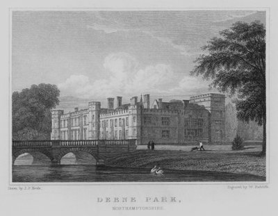 Deene Park, Northamptonshire de John Preston Neale
