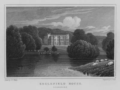 Englefield House, Berkshire de John Preston Neale