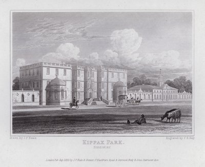 Parque Kippax, Yorkshire de John Preston Neale