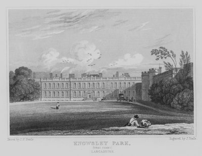 Parque Knowsley, Frente Oeste, Lancashire de John Preston Neale