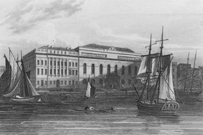 Nueva Casa de Aduanas, Londres de John Preston Neale