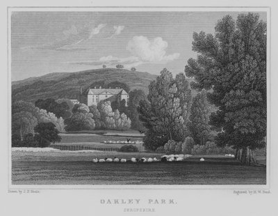 Oakley Park, Shropshire de John Preston Neale