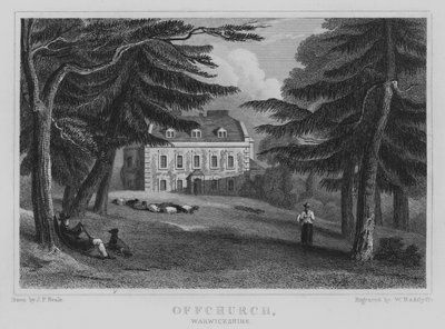 Offchurch, Warwickshire (grabado) de John Preston Neale
