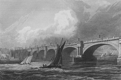 Puente Strand, Londres de John Preston Neale