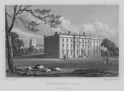 Salón Swinnerton, Staffordshire de John Preston Neale