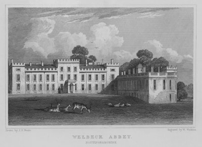 Abadía Welbeck, Nottinghamshire de John Preston Neale