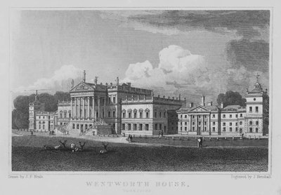 Casa Wentworth, Yorkshire de John Preston Neale
