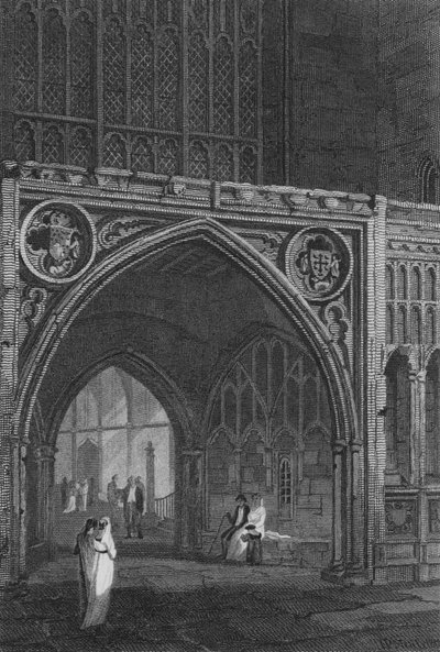 Westminster Hall, Entrada Este de John Preston Neale