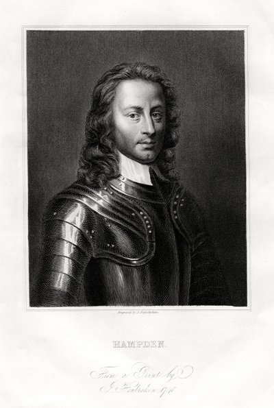 John Hampden Esquire, siglo XIX de J. Posselwhite