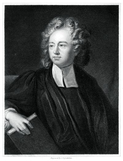 Richard Bentley, teólogo inglés, erudito clásico y crítico, 1834 de J. Posselwhite