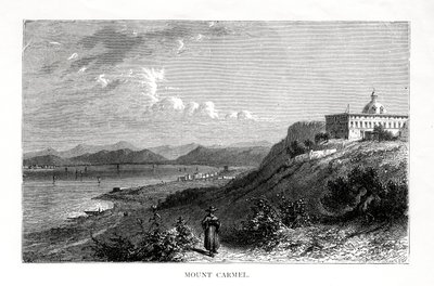 Monte Carmelo, Israel, siglo XIX de J. Quartley