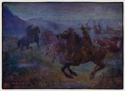 Incursión en las fronteras anglo-escocesas por los Border Reivers, principios del siglo XVI de J. R. Skelton