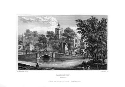 Carshalton, Surrey, 1829 de J. Rogers