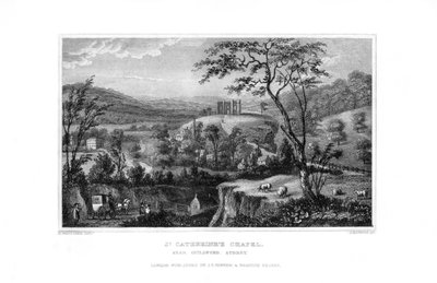 Capilla de Santa Catalina, Guildford, Surrey de J. Rogers