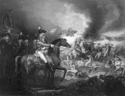 El ataque al campamento francés en las colinas de Famars cerca de Valenciennes, 23 de mayo de 1793 de J. Rogers