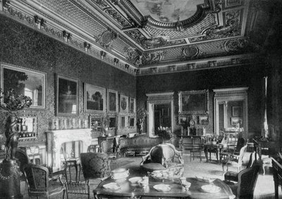 El salón, Montagu House, 1908 de J Russell and Sons
