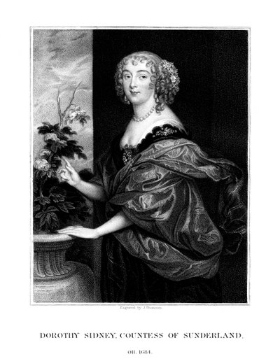 Dorothy Spencer, Condesa de Sunderland, 1823 de J. Thomson