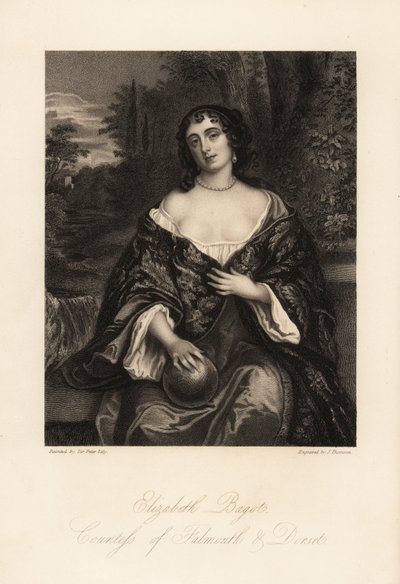 Elizabeth Bagot, o Mary, Condesa de Falmouth y Dorset, esposa de Charles Berkeley de J. Thomson