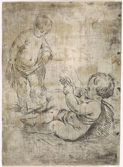 niños jugando de J. Vermeulen