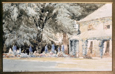 La casa de Darwin, "Down House, Kent" de J. Wedgwood
