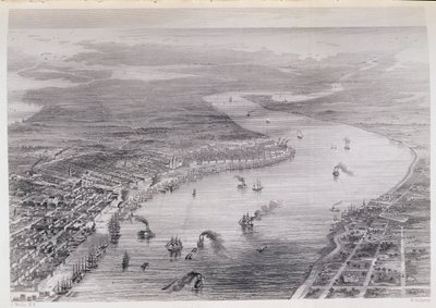 Vista aérea de Nueva Orleans, de 