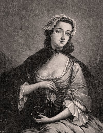 Retrato de Flora Macdonald (1722-90) de J after Markluin