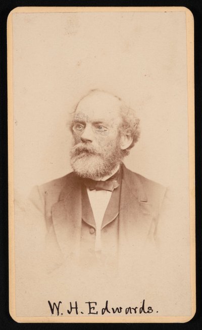 Retrato de William Henry Edwards 1822-1909, circa 1870s-1880s de J and W Vincent