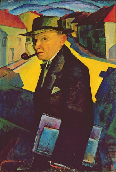 Autorretrato de Jaan Vahtra