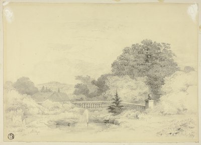 Balaustrada y fuente, Saint Anne
