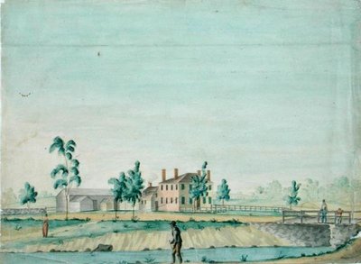 Casa de William Rogers, Billerica, Massachusetts, c.1820 de Jabez Ward Barton