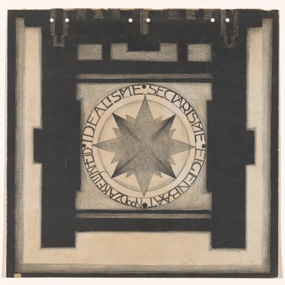 Contraportada Wendingen 1920 de Jac Jongert