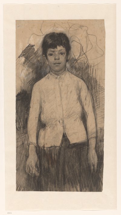 Chica de pie de Jac van Looij