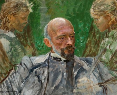 Artista y músico de Jacek Malczewski