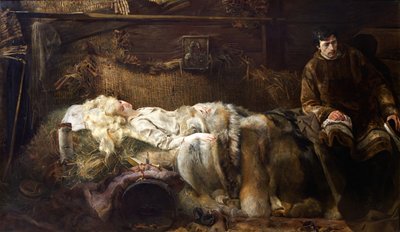 Muerte de Ellenai de Jacek Malczewski