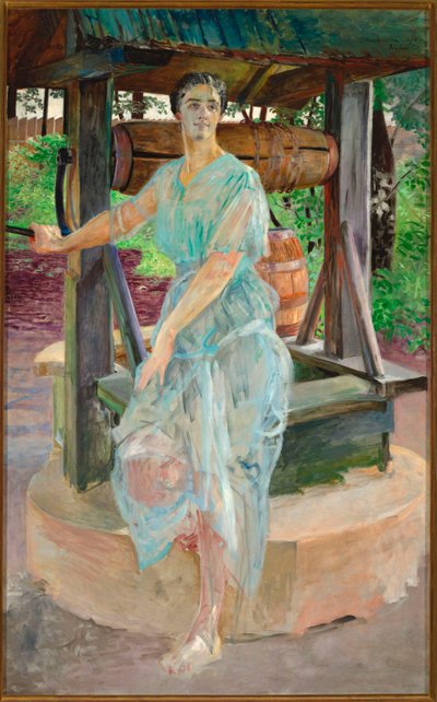 El poder de la fuente (El pozo envenenado) de Jacek Malczewski