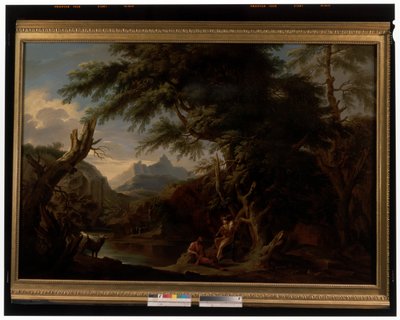 Un par de paisajes de Jacob Philippe Hackert