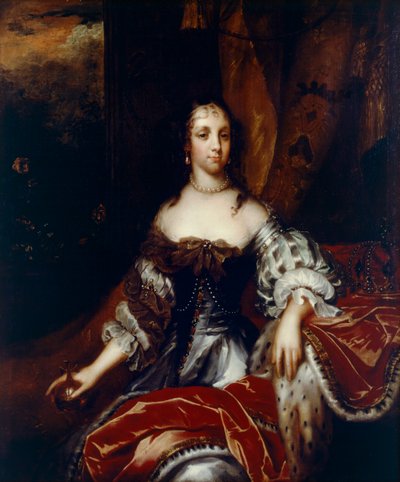 Reina Catalina de Braganza c.1665 (óleo sobre lienzo) de Jacob (attr. to) Huysmans