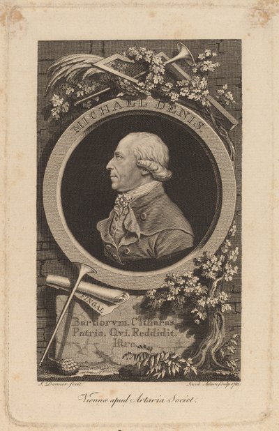 Johann-Michael Denis, 1781 de Jacob Adam