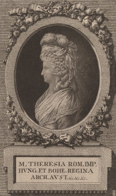 María Teresa, Emperatriz del Sacro Imperio Romano de Jacob Adam