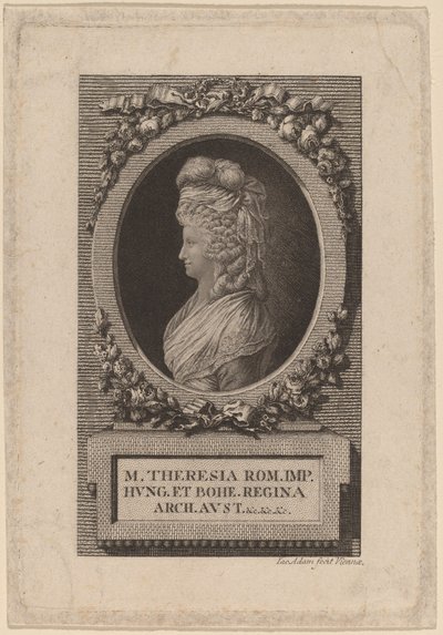 María Teresa, Emperatriz del Sacro Imperio Romano de Jacob Adam