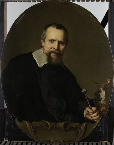 Retrato de Johannes Lutma
Jan Lutma (1584/85-1669). Orfebrería de Ámsterdam de Jacob Adriaensz. Backer