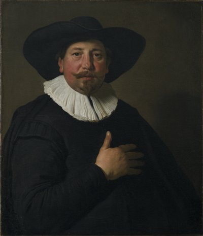 Retrato de un hombre, c.1638 de Jacob Adriensz Backer
