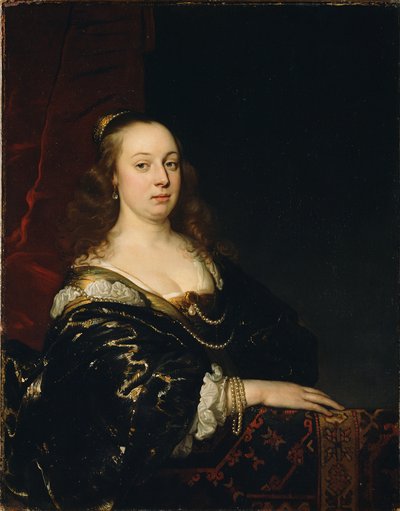 Retrato de una mujer, c.1647 de Jacob Adriensz Backer
