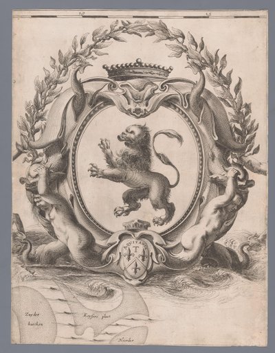 Mapa del condado de Holanda y Utrecht (lámina 2) de Jacob Aertsz. Colom (I)