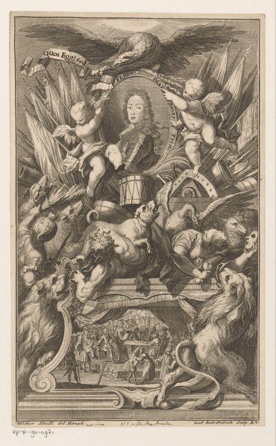 Retrato de Fernando de Baviera de Jacob Andreas Fridrich (I)