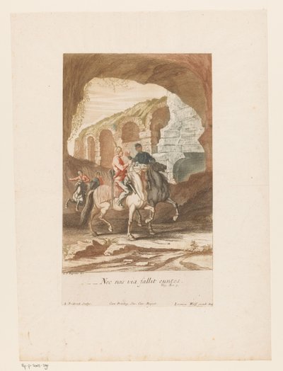 Ruiteros en la conversación Ni el camino nos desvía (título sobre objeto) de Jacob Andreas Fridrich (I)